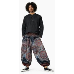 harem pant flower print